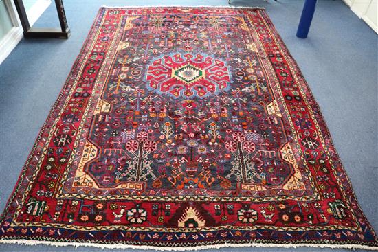 A North West Persian blue ground carpet